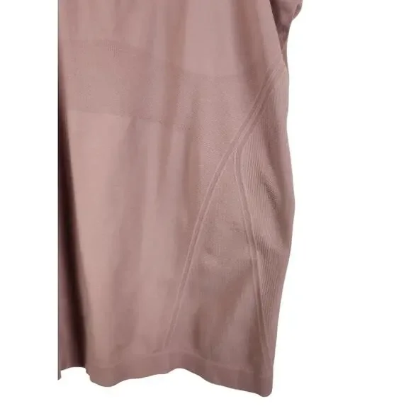 Athleta Momentum Seamless Tank Top Large Dusty Pink Racerback Gym Workout Stretc - Picture 2 of 5